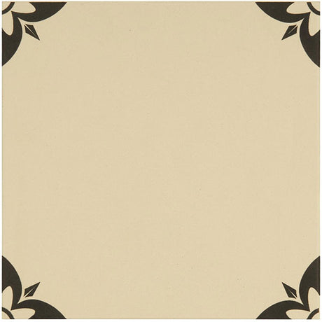 Odyssey Empire Black on White Tile