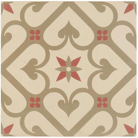 Odyssey Epoque Rose on White Tile