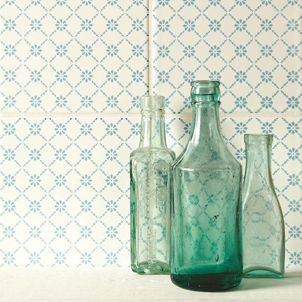 Odyssey Floral Trellis (in blue)