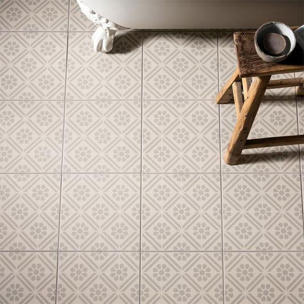 Odyssey Greenway Grey on Chalk Tile