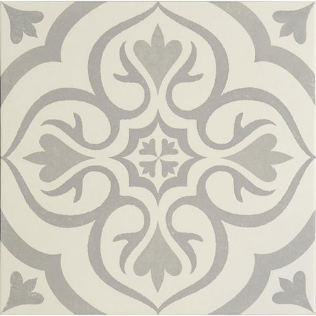 Odyssey Knightshayes Light Grey on Chalk Tile