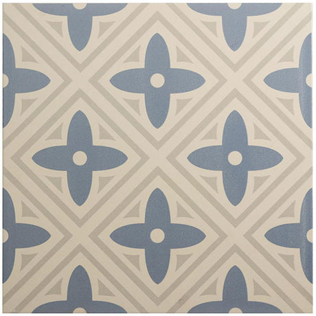 Odyssey Leigh Light Blue on Chalk Tile