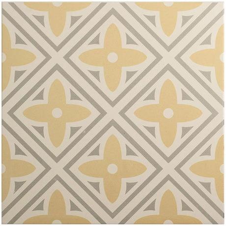 Odyssey Leigh Yellow on Chalk Tile