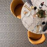 Odyssey Penshaw Black on Chalk Tiles