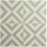 Odyssey Penshaw Teal on Chalk Tile