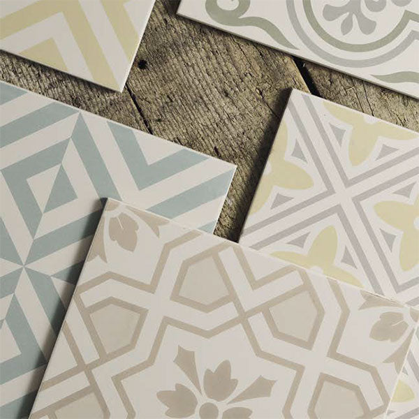 Selection of Odyssey wall and floor tiles