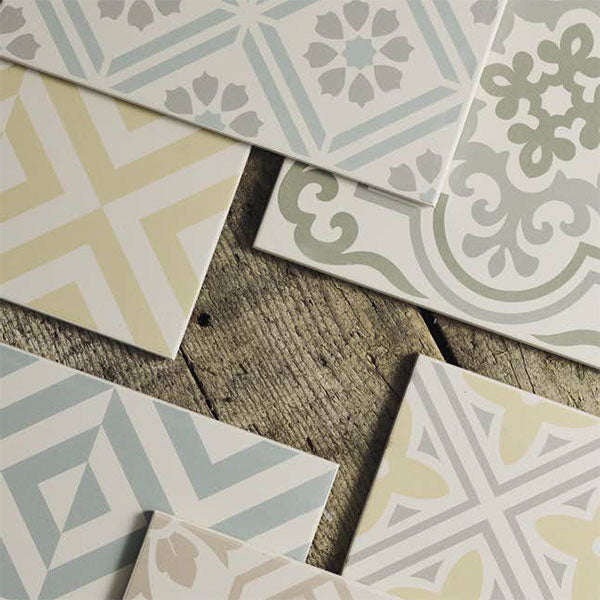 Selection of Odyssey wall and floor tiles