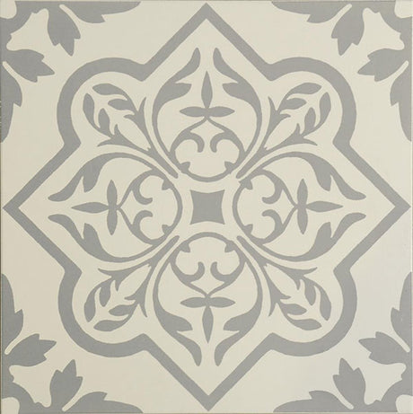 Odyssey Pentillie Light Grey on Chalk 29.8 x 29.8cm