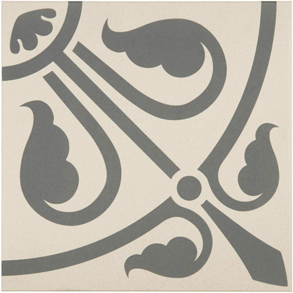 Odyssey Phoenician Denim on Dover White Tile