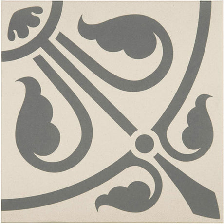 Odyssey Phoenician Denim on Dover White Tile