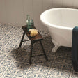 Odyssey Phoenician Denim on Dover White Tiles