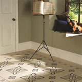 Odyssey Renaissance Dublin, Khaki and Dark Blue on White Tiles