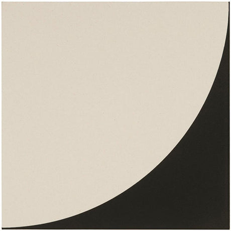 Odyssey Tao 2 Black on Dover White Tile