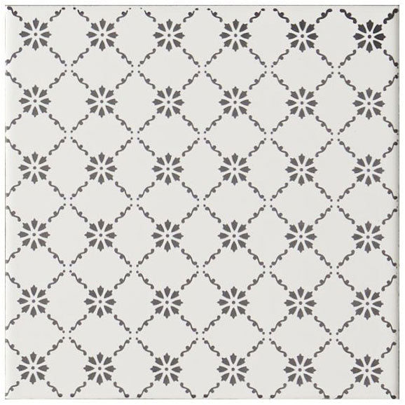 Odyssey Tapestry Floral Trellis Grey