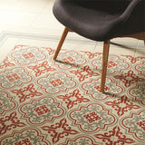 Odyssey Vogue Rose on White Tiles