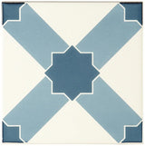 Odyssey Blue Tapestry Chambray Blue 15.2 x 15.2cm