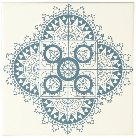 Odyssey Blue Tapestry Chantilly Blue 15.2 x 15.2cm 