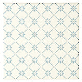 Odyssey Blue Tapestry Floral Trellis Blue 15.2 x 15.2cm