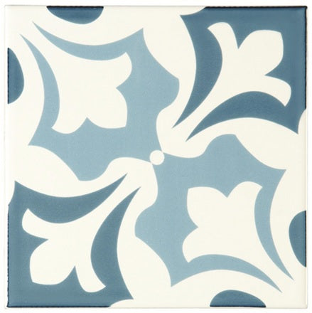 Odyssey Blue Tapestry Josette Blue 15.2 x 15.2cm 