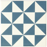 Odyssey Blue Tapestry St Malo Blue 15.2 x 15.2cm