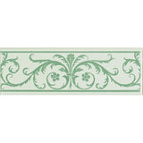 Original Style Acanthus Jade Breeze Border Tile