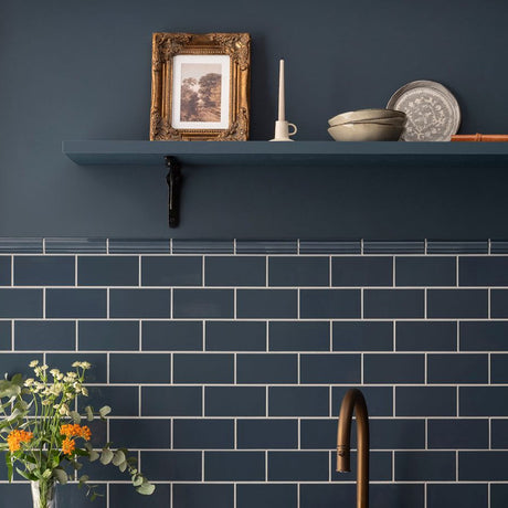 Original Style Albert Ascot Blue Border