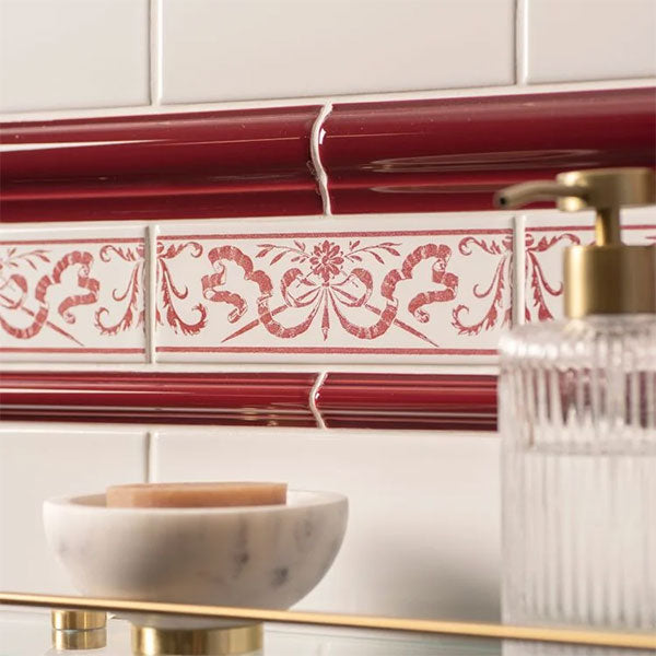 Original Style Albert Burgundy Border