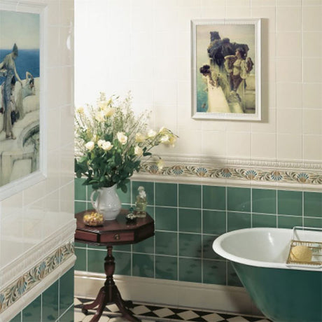 Original Style Alma-Tadema: A Coign of Vantage Masterpiece Tile