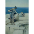Original Style Alma-Tadema: Silver Favourites Masterpiece Tile