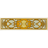 Original Style Alphonse Mucha Evening Reverie Quarter Tile