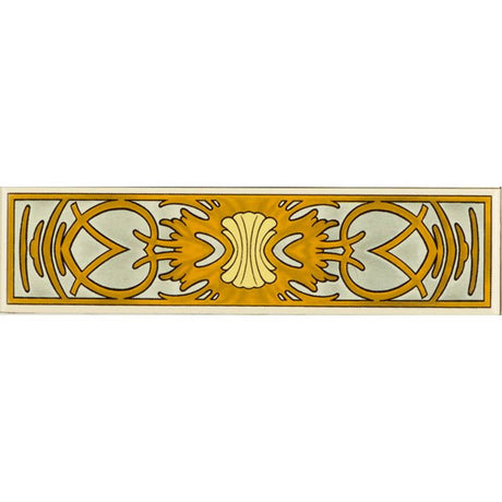 Original Style Alphonse Mucha Evening Reverie Quarter Tile