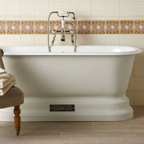 Original Style Alphonse Mucha Nocturnal Slumber Single Floral Tile