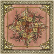Original Style Alphonse Mucha Spring Single Floral Tile