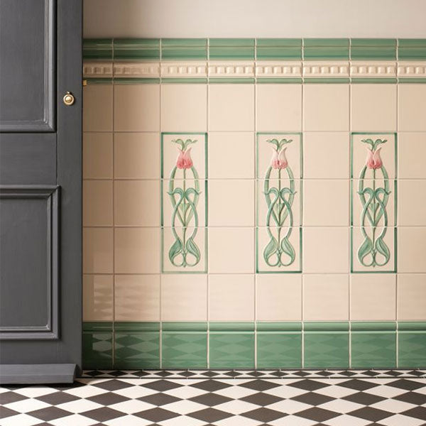 Original Style Angelina Pink Tulip 3-tile Set