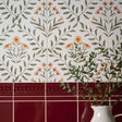 Original Style Arts & Crafts Flora Pink Tiles