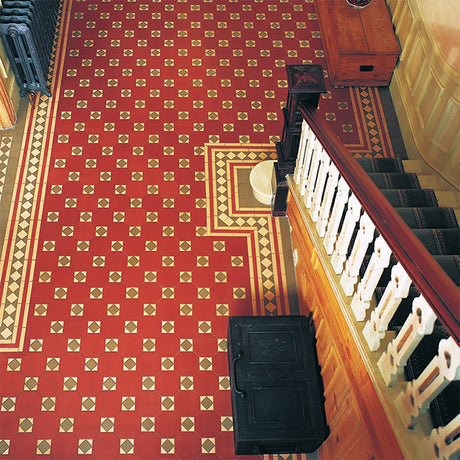 Original Style Arundel 3 Colour Pattern (Red/Green/Buff)