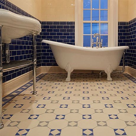 Original Style Arundel 3 Colour Pattern (Blue/White/Grey)