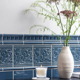 Original Style Astragal Ascot Blue Borders