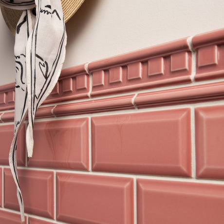 Original Style Dentil Duchy Pink Borders