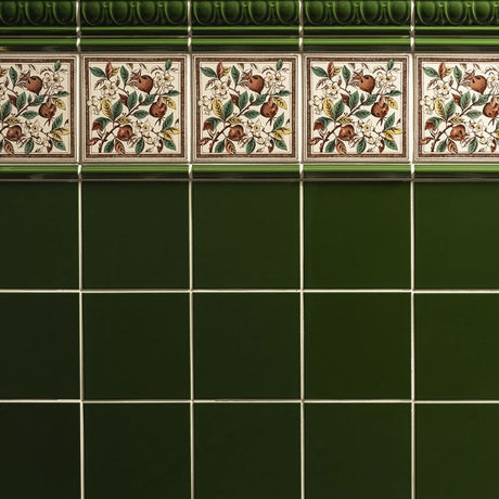 Original Style Astragal Edwardian Green Borders