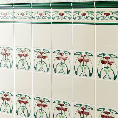 Original Style Belle Epoque Decor Tile