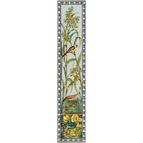 Original Style Birds & Butterfly 5-tile Set