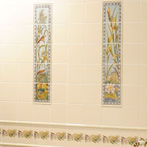 Original Style Birds & Butterfly 5-tile Set