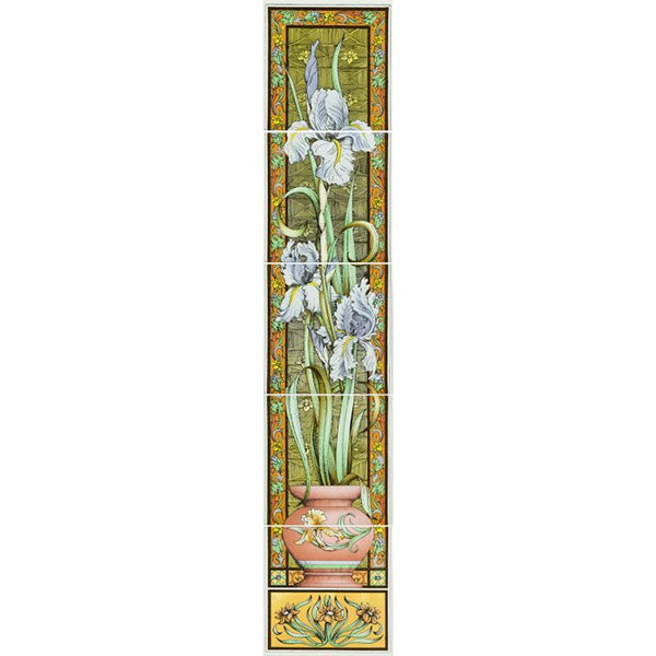 Original Style Blue Iris 5-tile Set