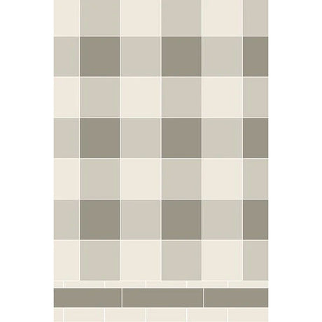 Original Style Cambridge 3 Colour Pattern (& border)