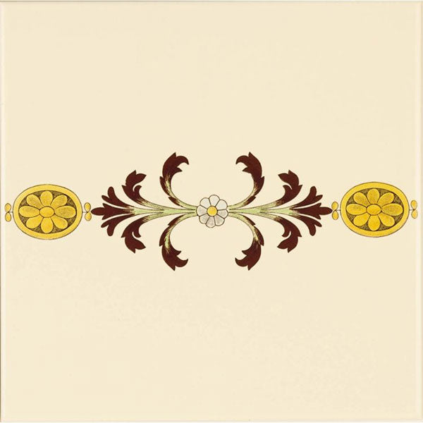 Original Style Cameo Carousel Border Tile