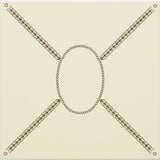 Original Style Cartouche Charcoal Grey on County White Tile