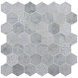 Original Style Cirrus Large Stone Hexagon Mosaic 30.3 x 29.8cm
