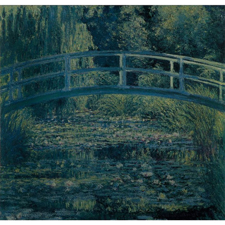 Original Style Claude Monet: The Water-Lily Pond Masterpiece Tile
