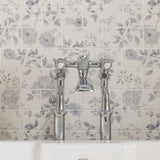 Original Style Cottage Garden Brickbond Blue Panels